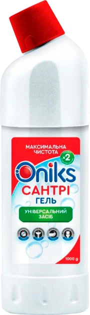 Средство для мытья в ванной комнате ONIKS Сантри Гель, 1000г